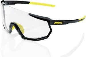 100 Percent Racetrap 3.0 Gloss Black / Photochromic Lens