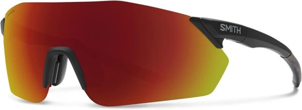 0716736844565 Smith Reverb Matte Black - ChromaPop Red Mirror