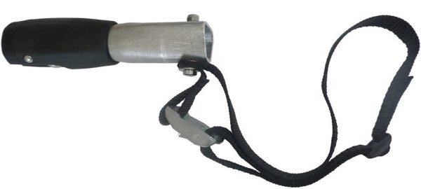 Weber Deichselanschluss mit Schloss für Thule Trapezrohr