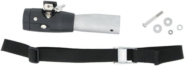 Weber Deichselanschluss mit Schloss f. Thule Trapezrohr