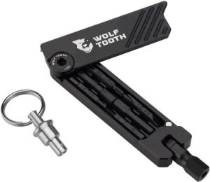 Wolftooth 6-Bit Hex Wrench Multitool mit Schlüsselanhänger