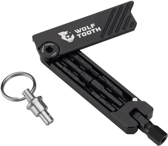 Wolftooth 6-Bit Hex Wrench Multitool mit Schlüsselanhänger