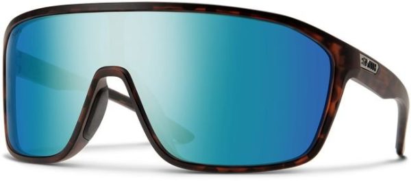 Smith Boomtown Matte Tortoise - ChromaPop Polarized Opal Mirror