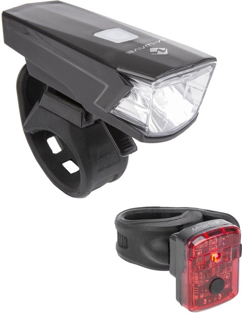 M-Wave Atlas K 15 USB Akku-Beleuchtungsset