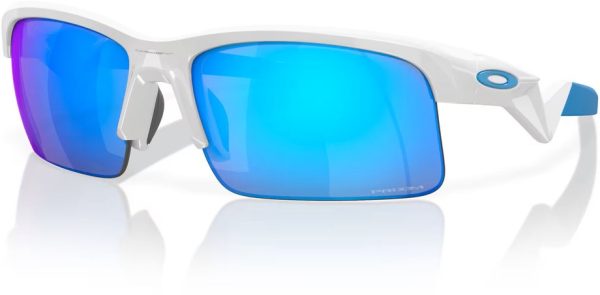 Oakley Capacitor Polished White - Prizm Sapphire