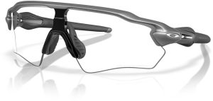 Oakley Radar Ev S Path Steel/Clear Photo 50% Iridium
