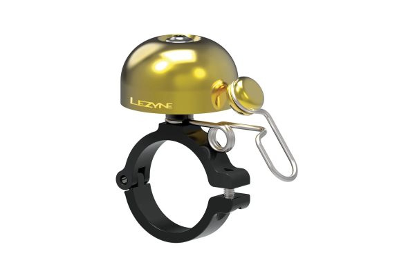 Lezyne Fahrradklingel Classic Brass mit Schelle