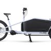 Cube Cargo Hybrid 500 - 500 Wh - 27,5 Zoll - Long John - flashwhite´n´black