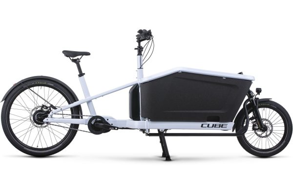 Cube Cargo Hybrid 500 - 500 Wh - 27,5 Zoll - Long John - flashwhite´n´black