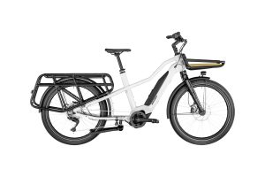 Bergamont E-Cargoville LT Expert - 500 Wh - 26 Zoll - Longtail - shiny white