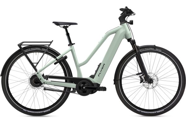 Flyer G1 Upstreet 7.23 - 750 Wh - 28 Zoll - Trapez - frosty sage gloss