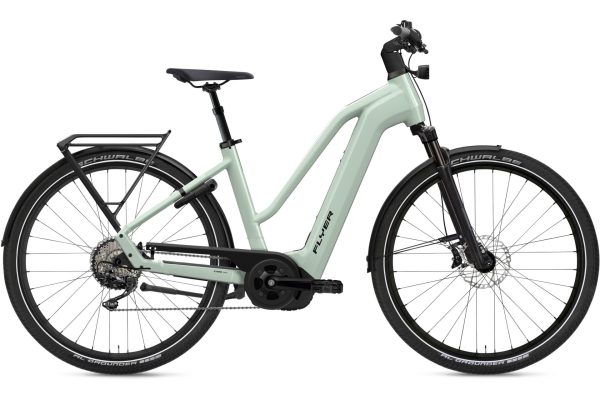 Flyer G1 Gotour 7.10 - 750 Wh - 28 Zoll - Trapez - frosty sage gloss