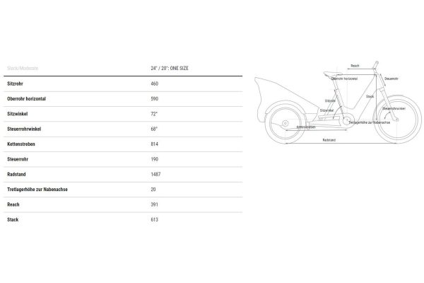 Cube Trike Cargo Hybrid 750 - 750 Wh - 24 Zoll - Dreirad - 2026