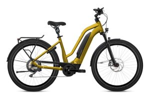 Flyer Upstreet3 7.10 - 750 Wh - 27,5 Zoll - Tiefeinsteiger - Curcuma Gloss