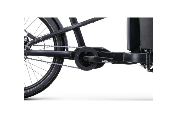 Cube Cargo Hybrid 500 - 500 Wh - 27,5 Zoll - Long John - flashgrey´n´black