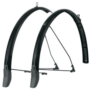 SKS Bluemels Kabelkanal Schutzblech Set 28 Zoll schwarz