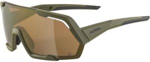 Alpina Rocket Q-Lite olive matt / bronce mirror lens