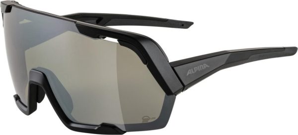 Alpina Rocket Bold Q-Lite black matt / silver mirror lens