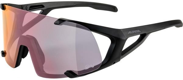 4003692311511 Alpina Hawkeye QV black matt / Varioflex rainbow mirror lens
