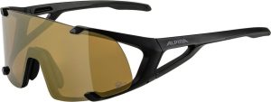 Alpina Hawkeye S Q-Lite black matt / bronce mirror lens