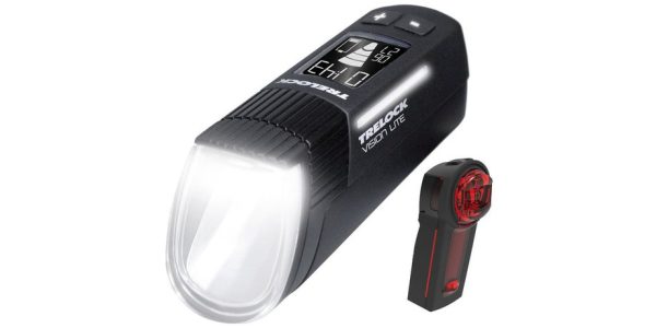 Trelock LS 660 I-Go Vision Lite/LS 740 Vector Bremslicht Leuchtenset