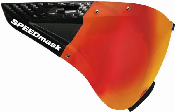 Casco SPEEDmask Carbonic rot Multilayer Visier