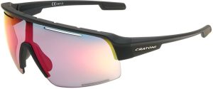 Cratoni C-Matic NXT photochromic black rubber/clear - red mirror