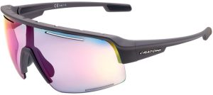 Cratoni C-Matic NXT photochromic coffee rubber/clear - plasma mirror