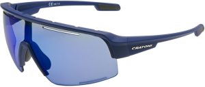 Cratoni C-Matic NXT photochromic blue rubber/clear - blue mirror