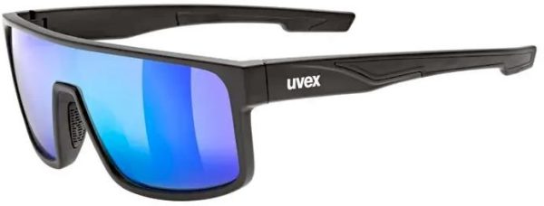 4043197360553 Uvex LGL 51 Black Matt / Mirror Green