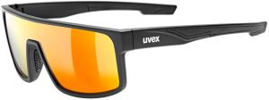 Uvex LGL 51 Black Matt / Mirror Red