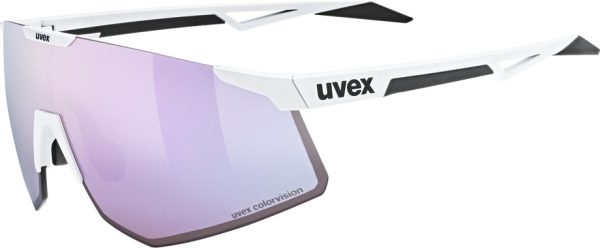 Uvex Pace Perform CV White Matt / Mirror Pink