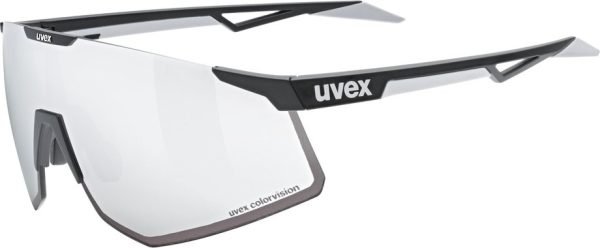 Uvex Pace Perform S CV Black Matt / Mirror Silver