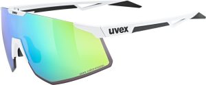 Uvex Pace Perform S CV White Matt / Mirror Green