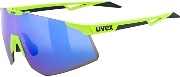 Uvex Pace Perform S CV Yellow Matt / Mirror Blue