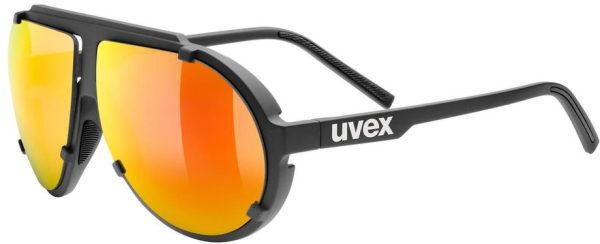 Uvex ESNTL Pina Black Matt/Mirror Red