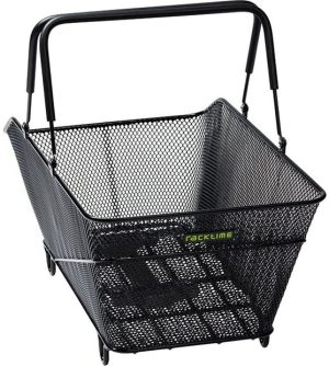 Racktime Gepäckträgerkorb Baskit Trunk 2.0 large, Snapit 2.0 Adapter