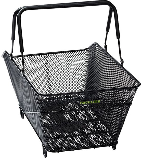 Racktime Gepäckträgerkorb Baskit Trunk 2.0 large, Snapit 2.0 Adapter