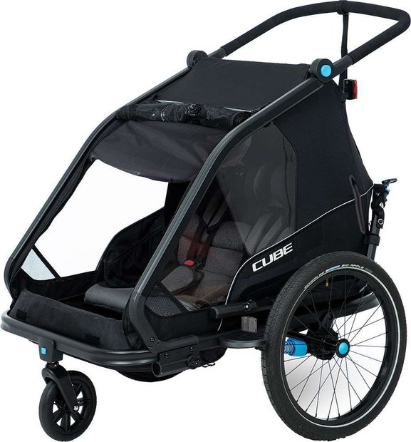 Cube Kinder Fahrradanhänger Double CMPT