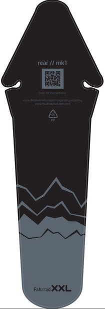 Mudcatcher rear // mk1 - Fahrrad-XXL
