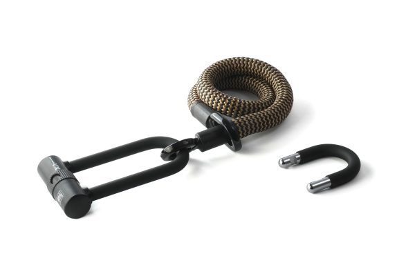 TEXLOCK Eyelet 80 U/X-Lock Bundle, Textilseil mit Bügelschloss