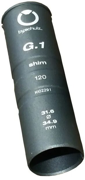 BYSCHULZ Reduzierhülse aus Aluminium 31,6-34,9mm