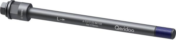 Qeridoo Steckachsadapter M12x1,5
