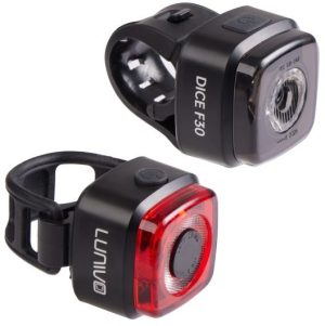 Lunivo DICE 30 & DICE R Akku Beleuchtungsset - StVZO
