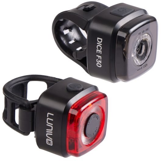 Lunivo DICE 30 & DICE R Akku Beleuchtungsset - StVZO