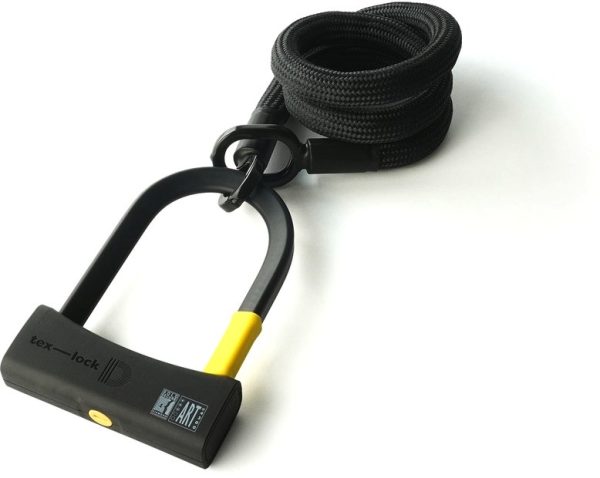 TEXLOCK Eyelet 120 D-Lock Bundle, Textilseil mit Bügelschloss