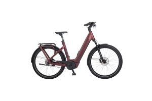E-Bike Manufaktur 5NF - 750 Wh - 27,5 Zoll - Tiefeinsteiger - Rot | dunkelrot matt