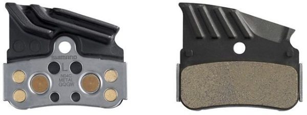 Shimano Scheibenbremsbeläge N04C Metall Kühlrippen