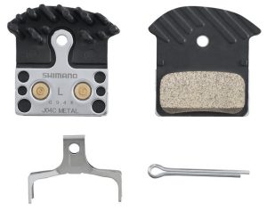 Shimano Scheibenbremsbeläge J04C-MF Metall mit Kühlrippen