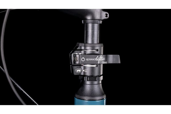 Cube Cargo Hybrid 500 - 500 Wh - 27,5 Zoll - Long John - blue'n'lime